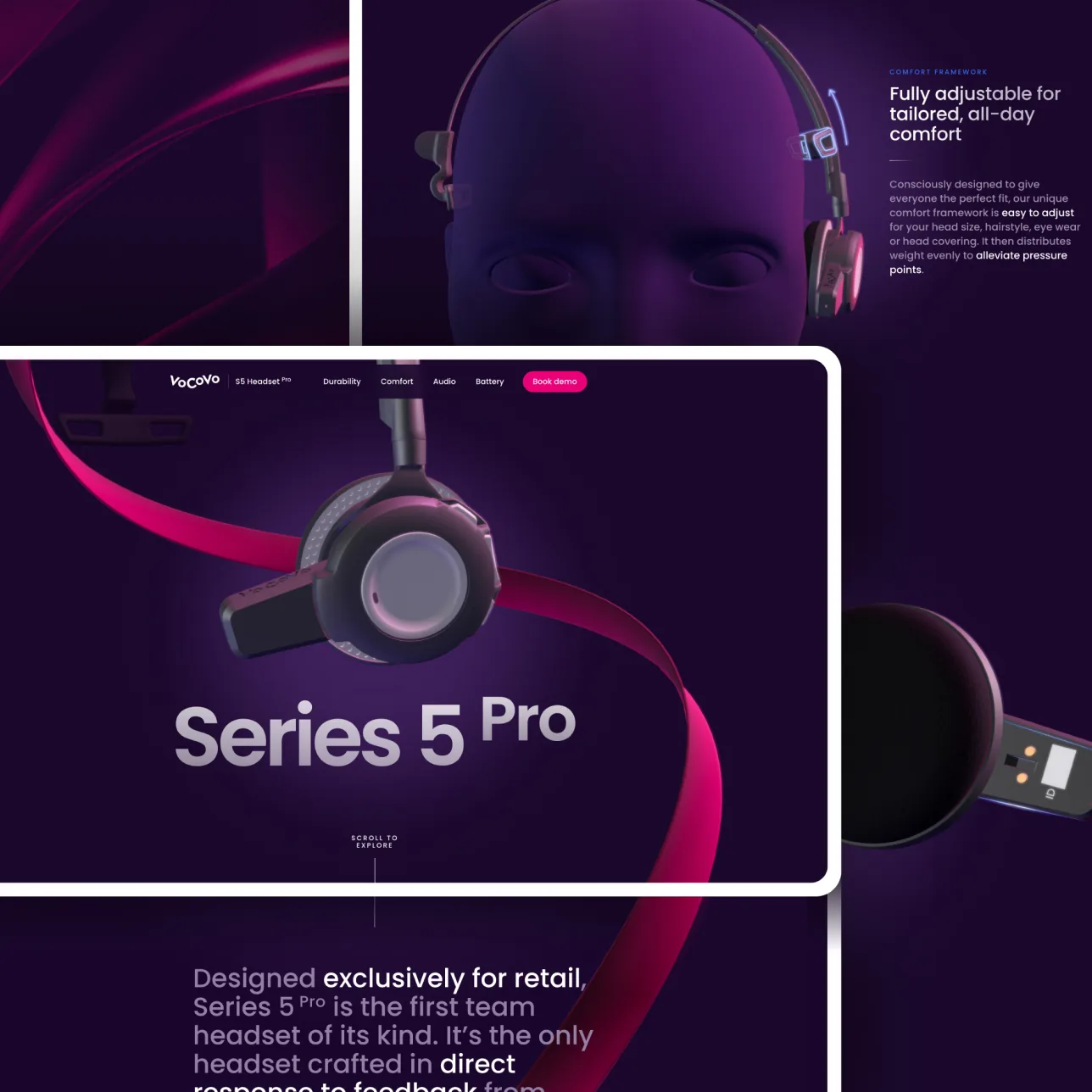 VoCoVo S5 Pro product-launch website